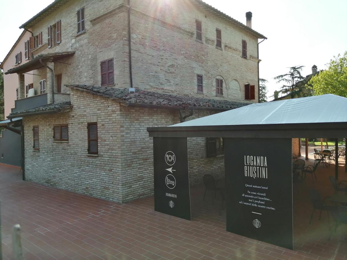 אסיסי Locanda Giustini מראה חיצוני תמונה